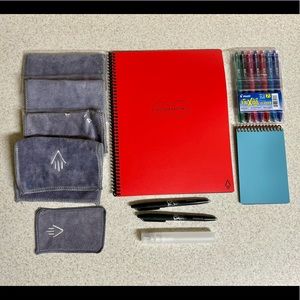Rocketbook Set with Pens and Microfiber Towels